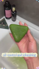 Seven Green Hair Soap Shampoo